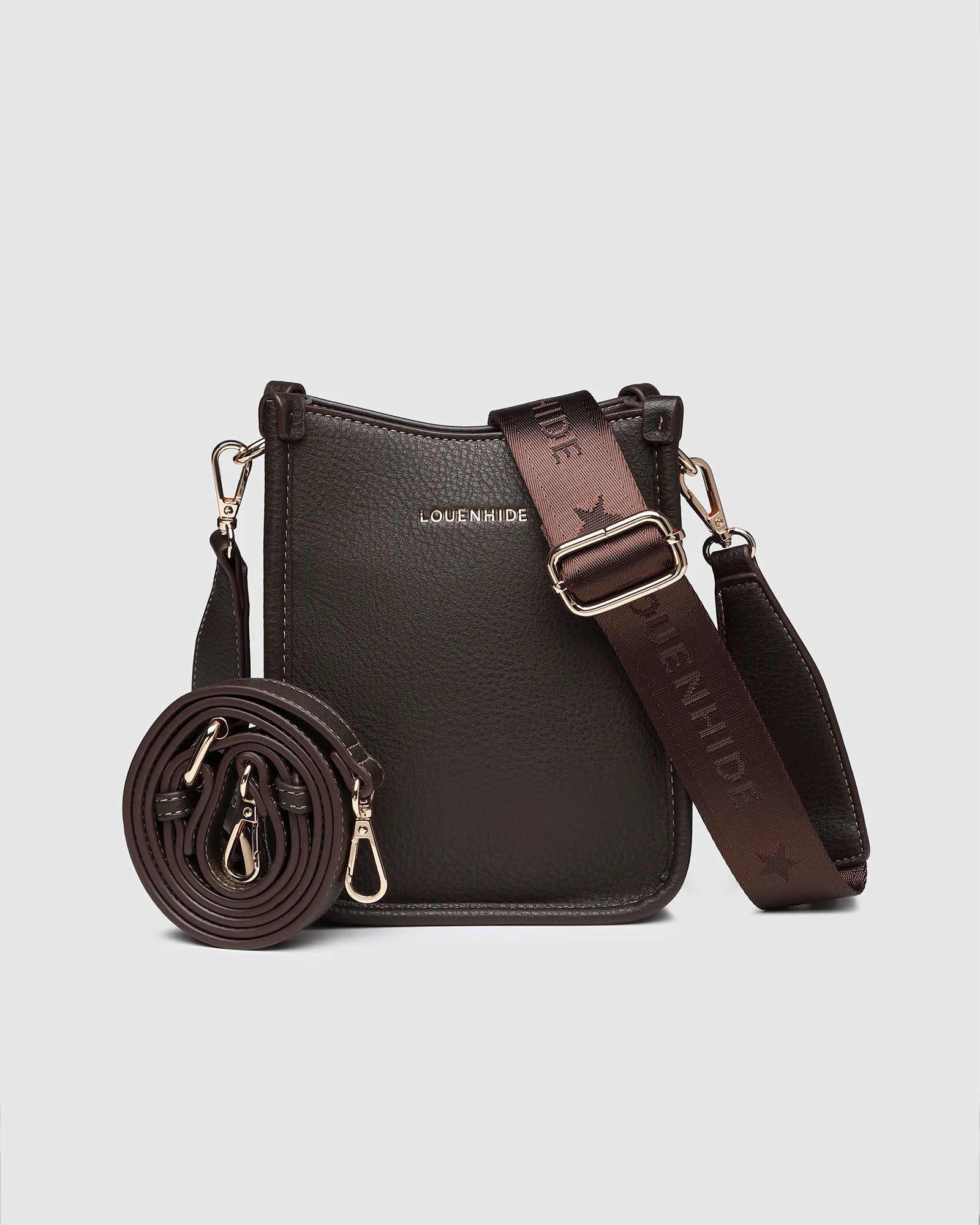 Louenhide - Parker Crossbody Chocolate