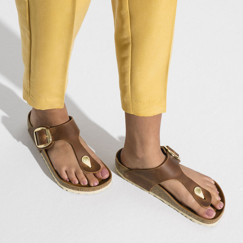 Birkenstock - Gizeh Big Buckle Cognac