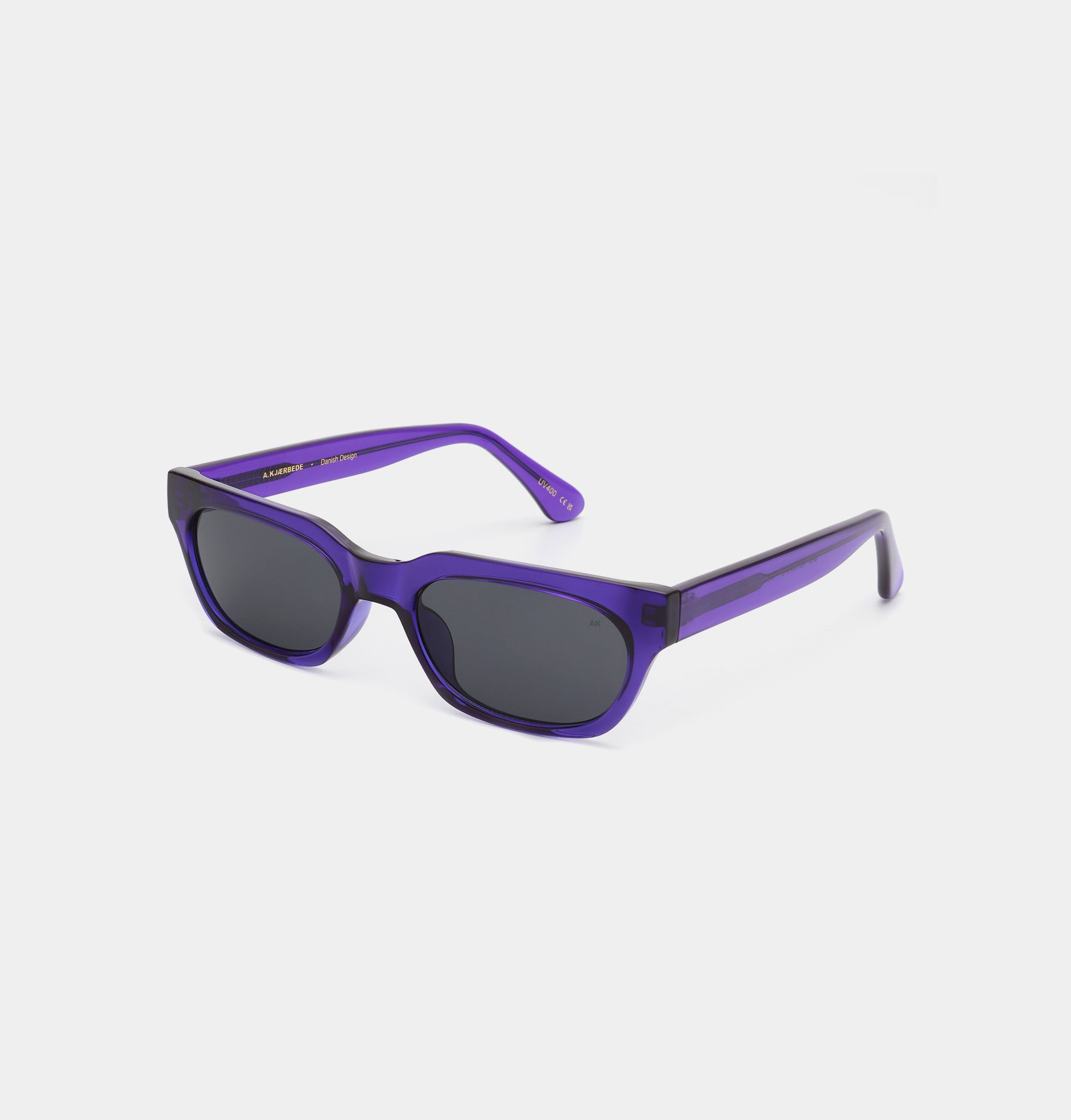 Bror Sunglasses in Purple Transparent from A. Kjaerbede