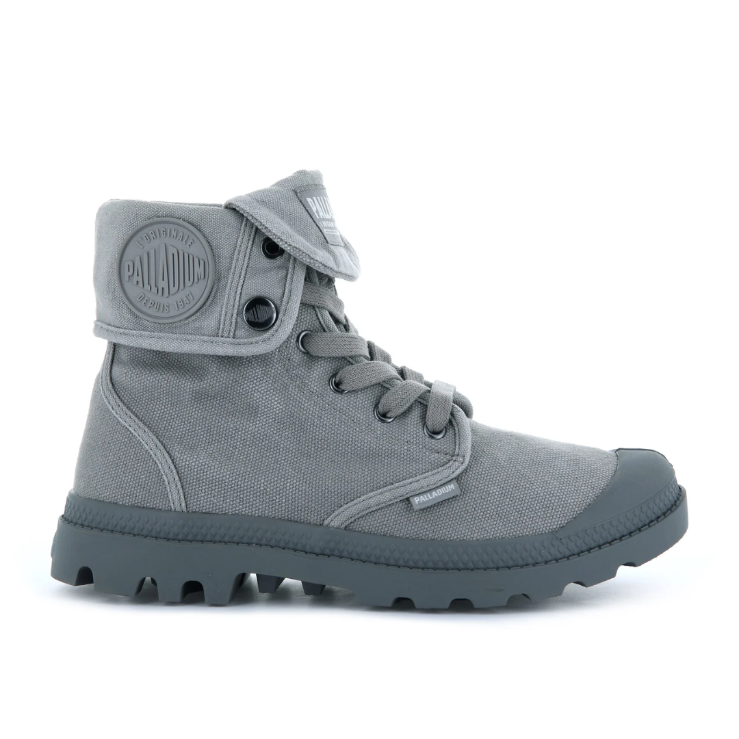 Women's Baggy Canvas Boot in Titanium from Palladium