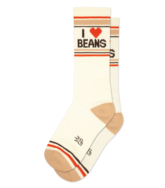 I Love Beans Socks from Gumball Poodle