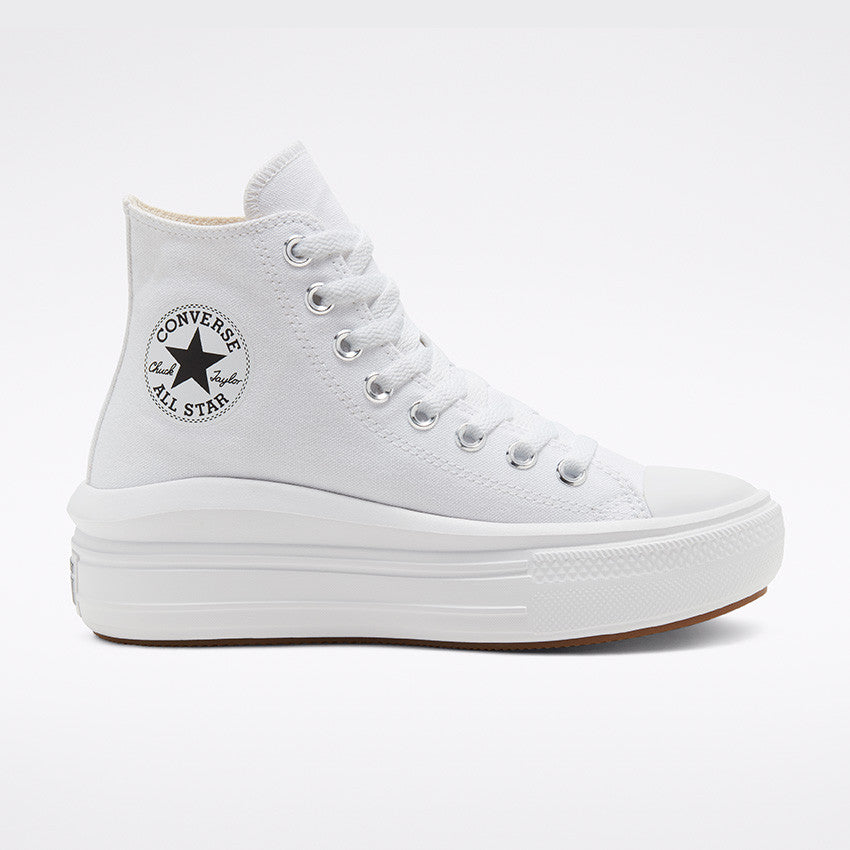 Converse - Chuck Taylor All Star Move Hi White