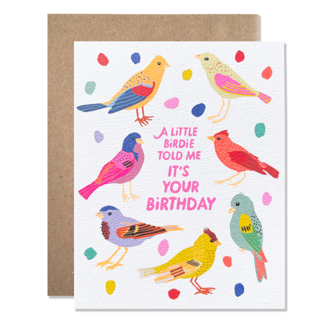 Birthday Birdies Card from Hartland Cards