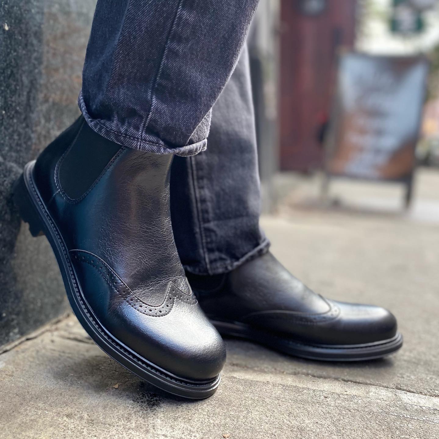 Andy Chelsea Boot in Black from Novacas