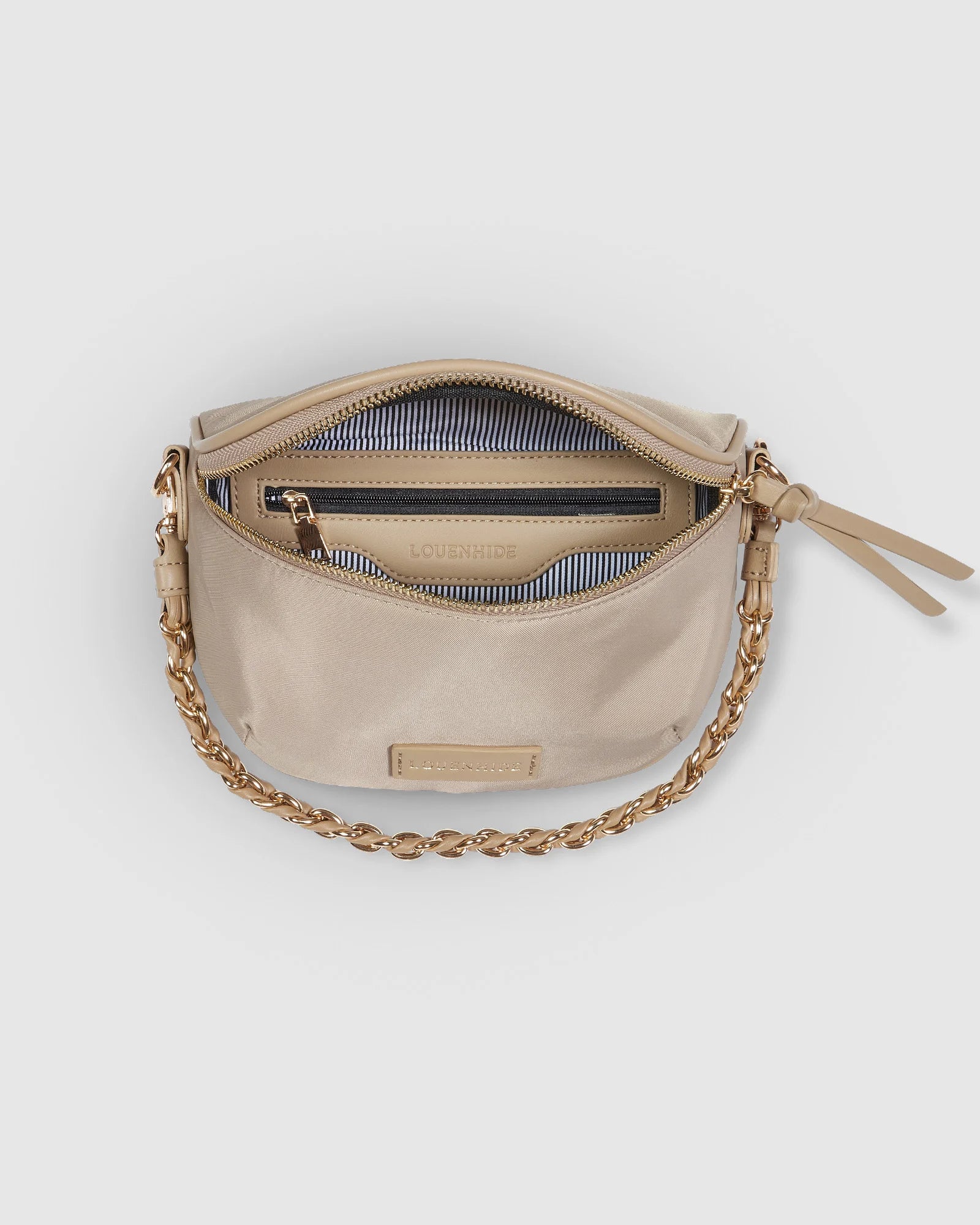 Louenhide - Halsey Nylon Sling Bag Beige