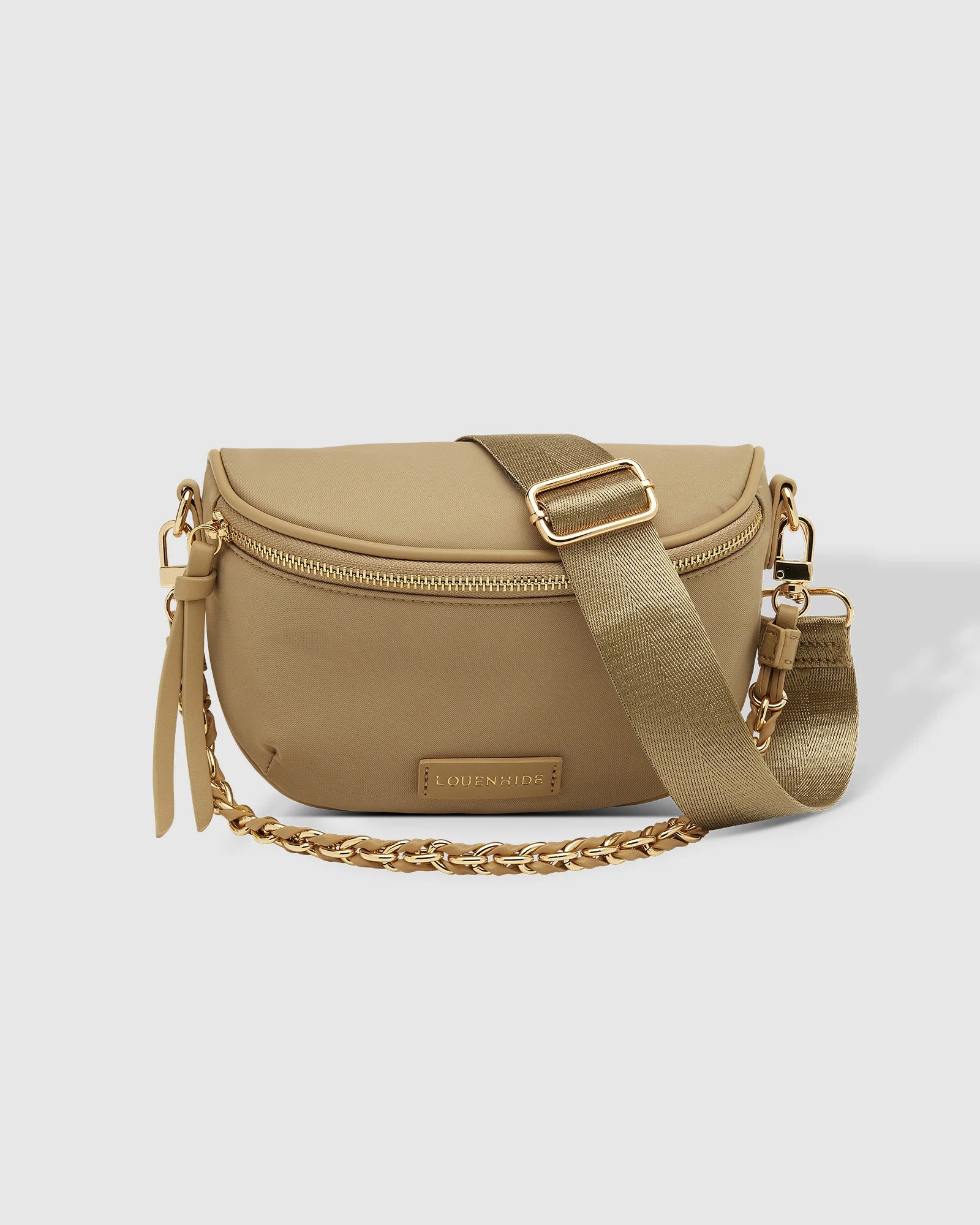 Louenhide - Halsey Nylon Sling Bag Beige