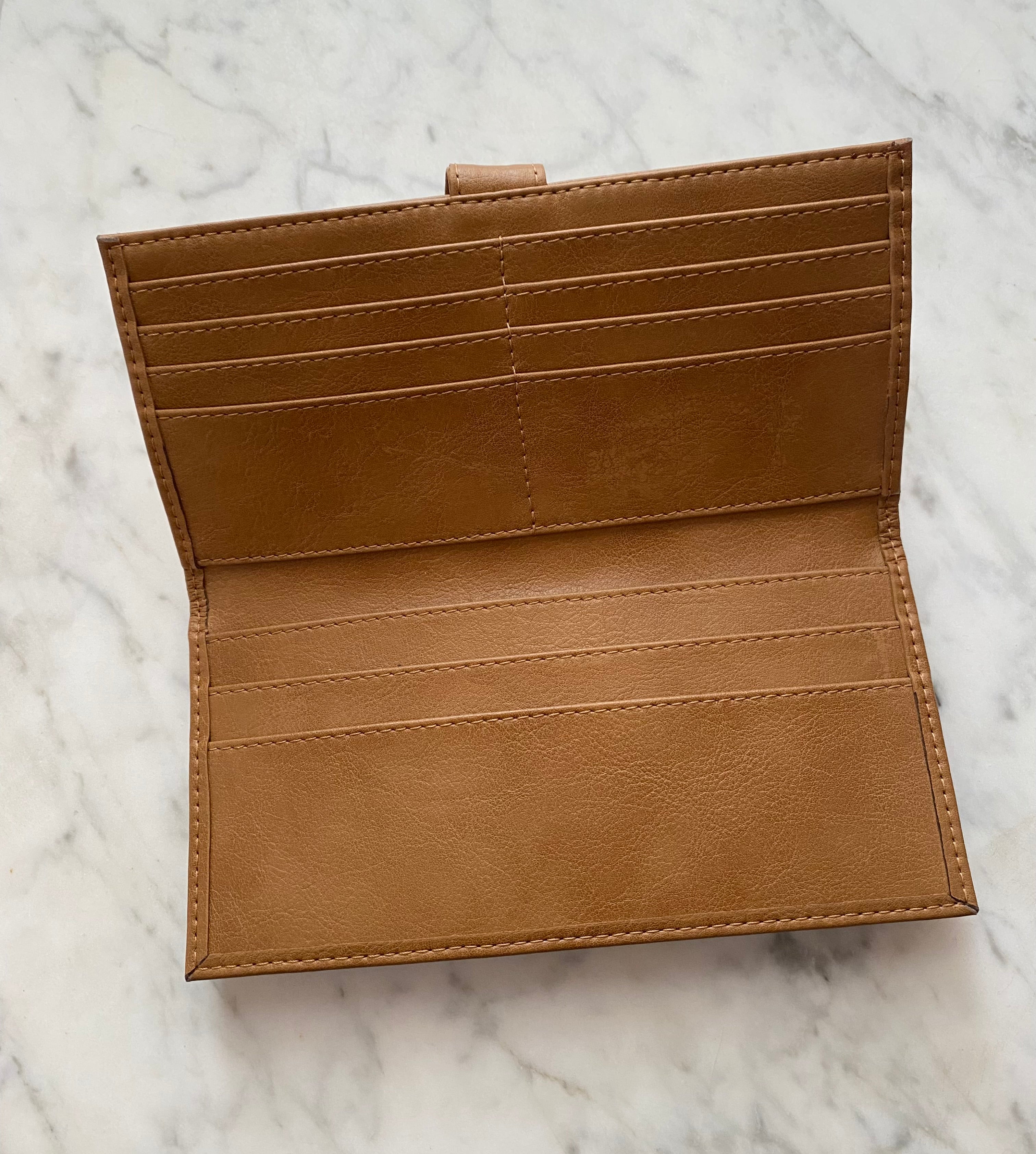 Marisol Wallet in Camel from Novacas