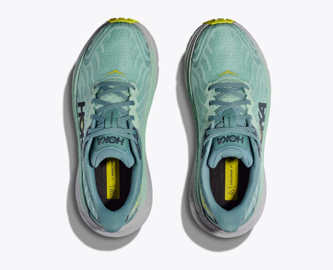 HOKA WOMENS CHALLENGER 7 - MIST GREEN/TRELLIS