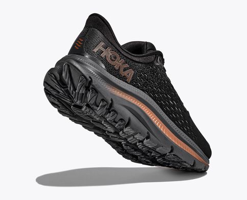 HOKA WOMENS KAWANA - BLACK / COPPER