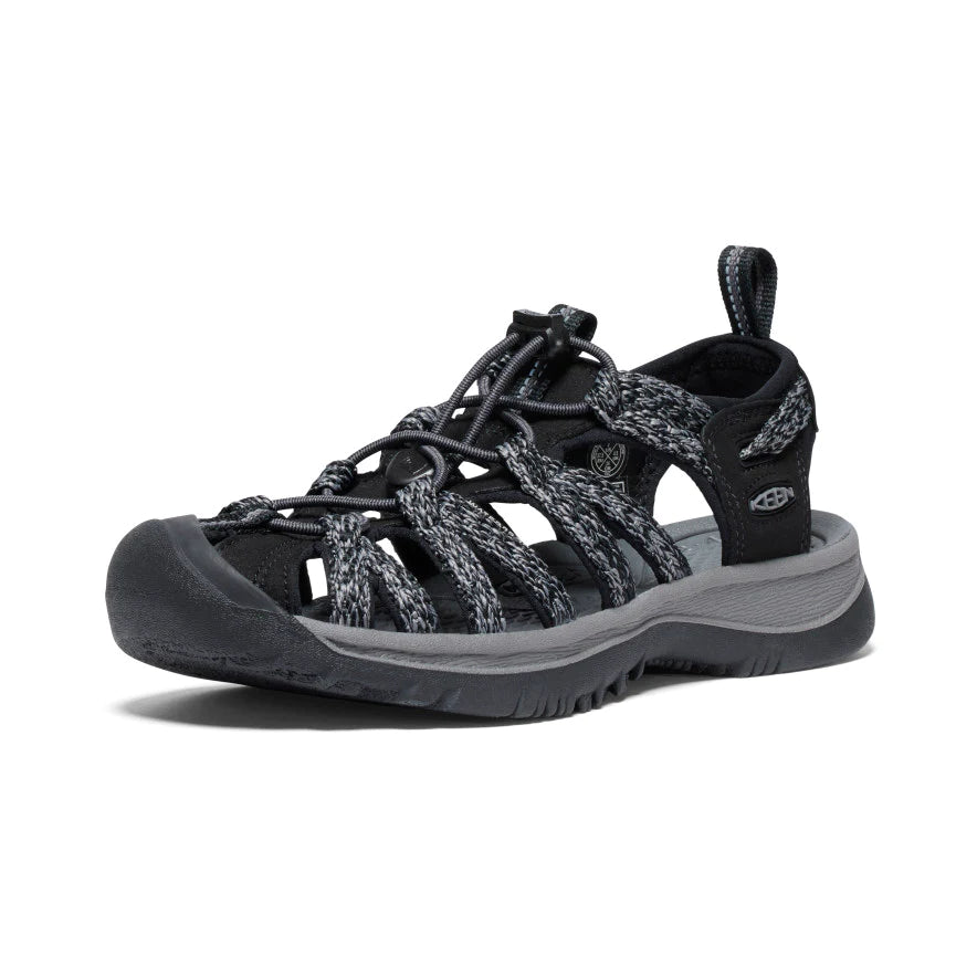 KEEN WOMENS WHISPER  BLACK / RAVEN