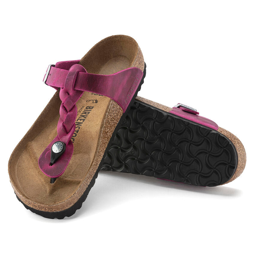 BIRKENSTOCK GIZEH BRAID - FESTIVAL FUCHSIA