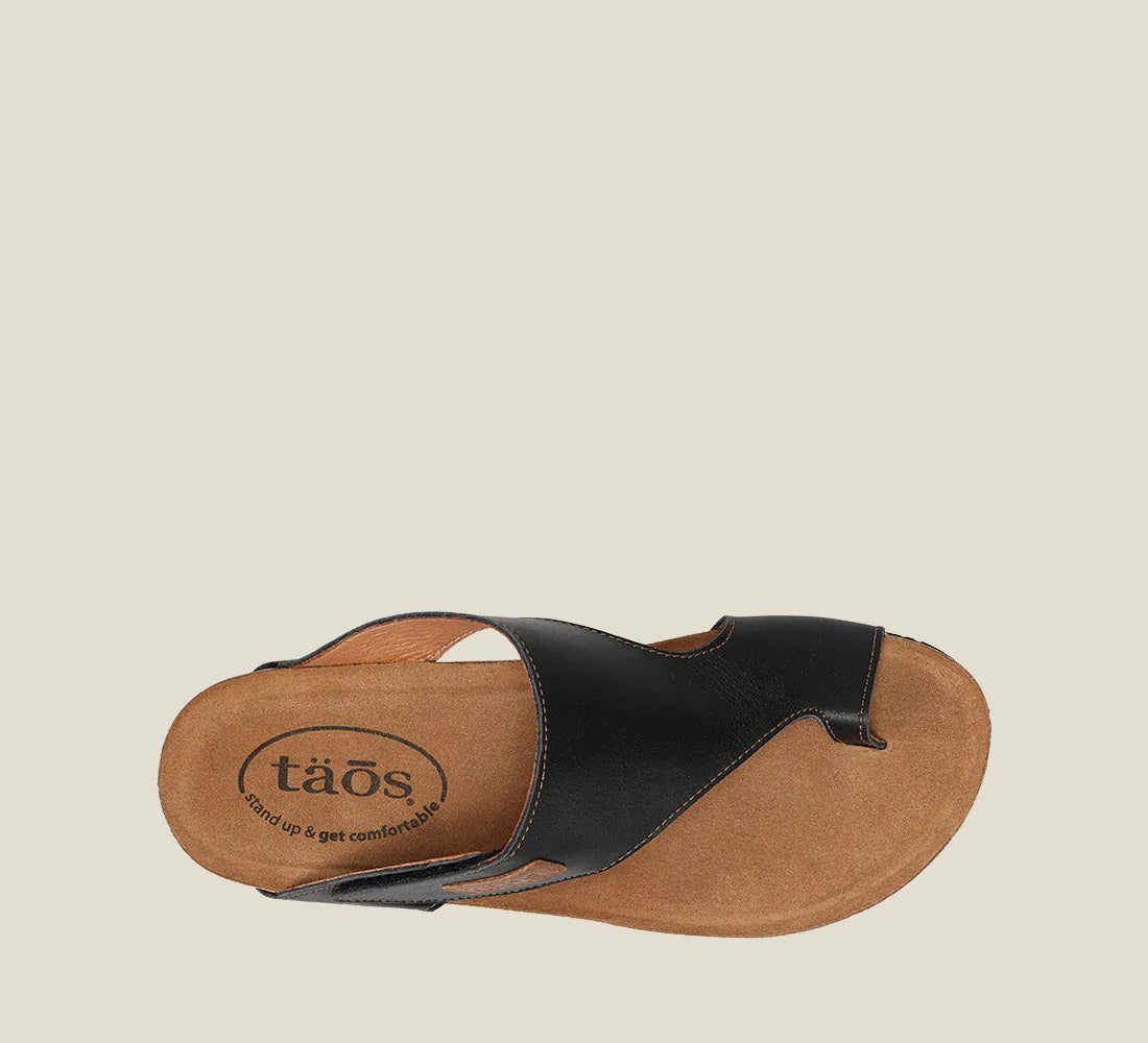 TAOS LOOP SANDAL - BLACK