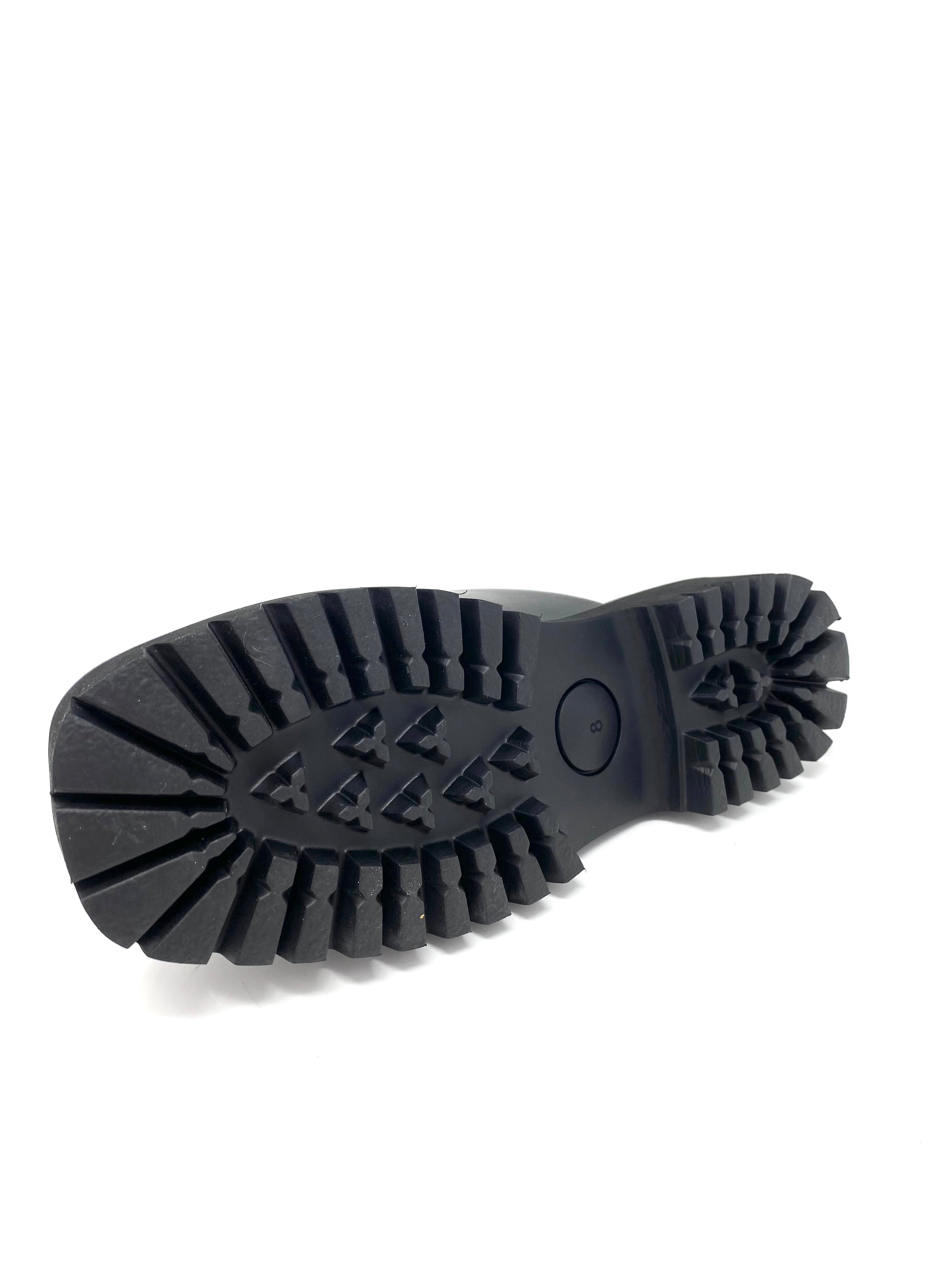 Delancey Lug Sole Sandal in Black from Intentionally Blank