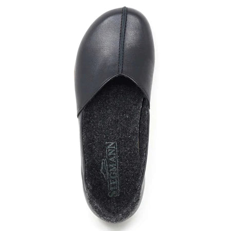 STEGMANN LIESEL SKIMMER - BLACK LEATHER - WOMEN'S