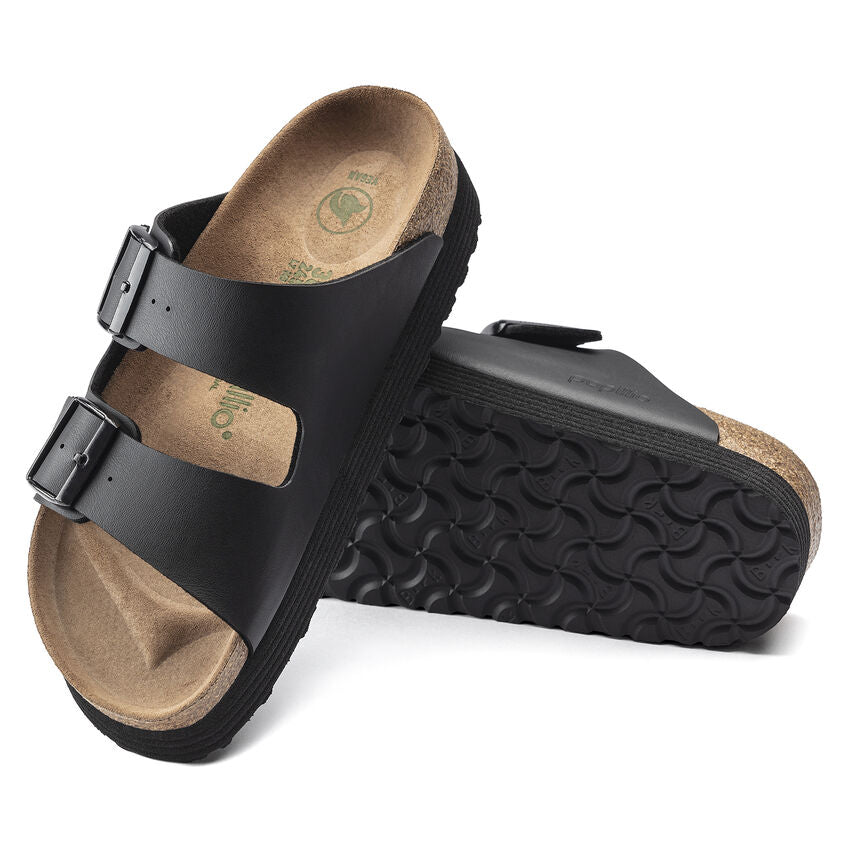 Arizona Platform Vegan in Black from Birkenstock