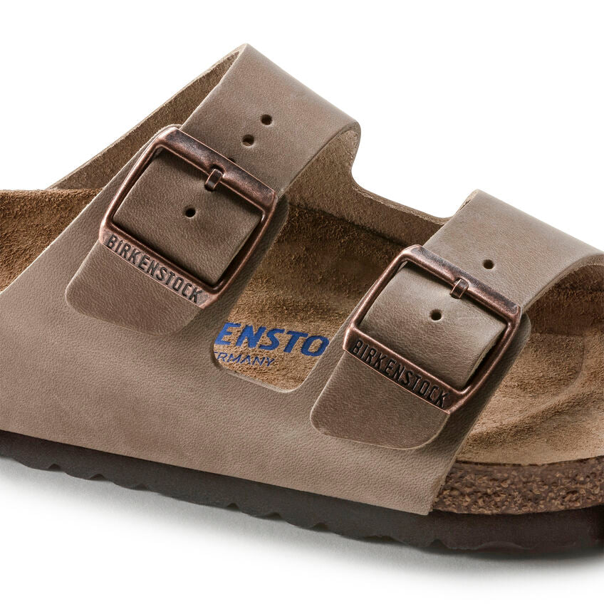 Birkenstock - Arizona Oiled Leather Tobacco Soft 0552811