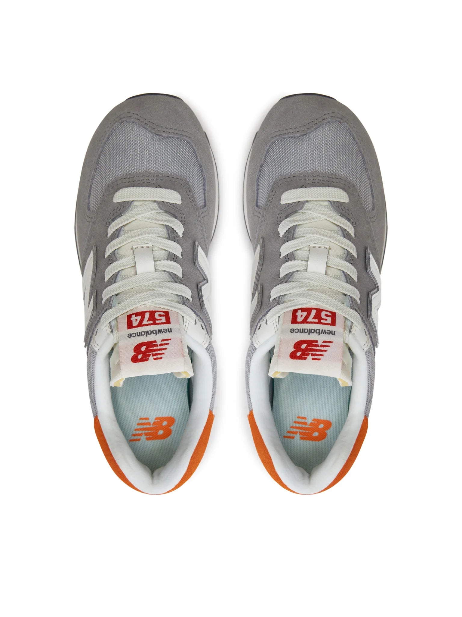 New Balance - 574 Grey/Orange