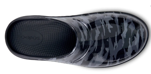 OOFOS 1200 OOCLOOG CLOG -  BLACK CAMO