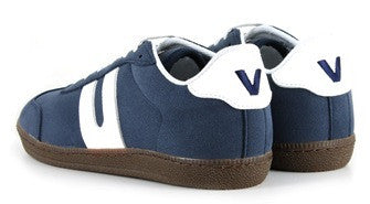 Cheatah Sneaker in Navy from Vegetarian Shoes