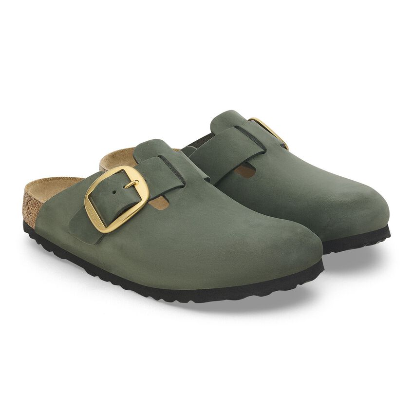 Birkenstock - Boston Leather Big Buckle Thyme