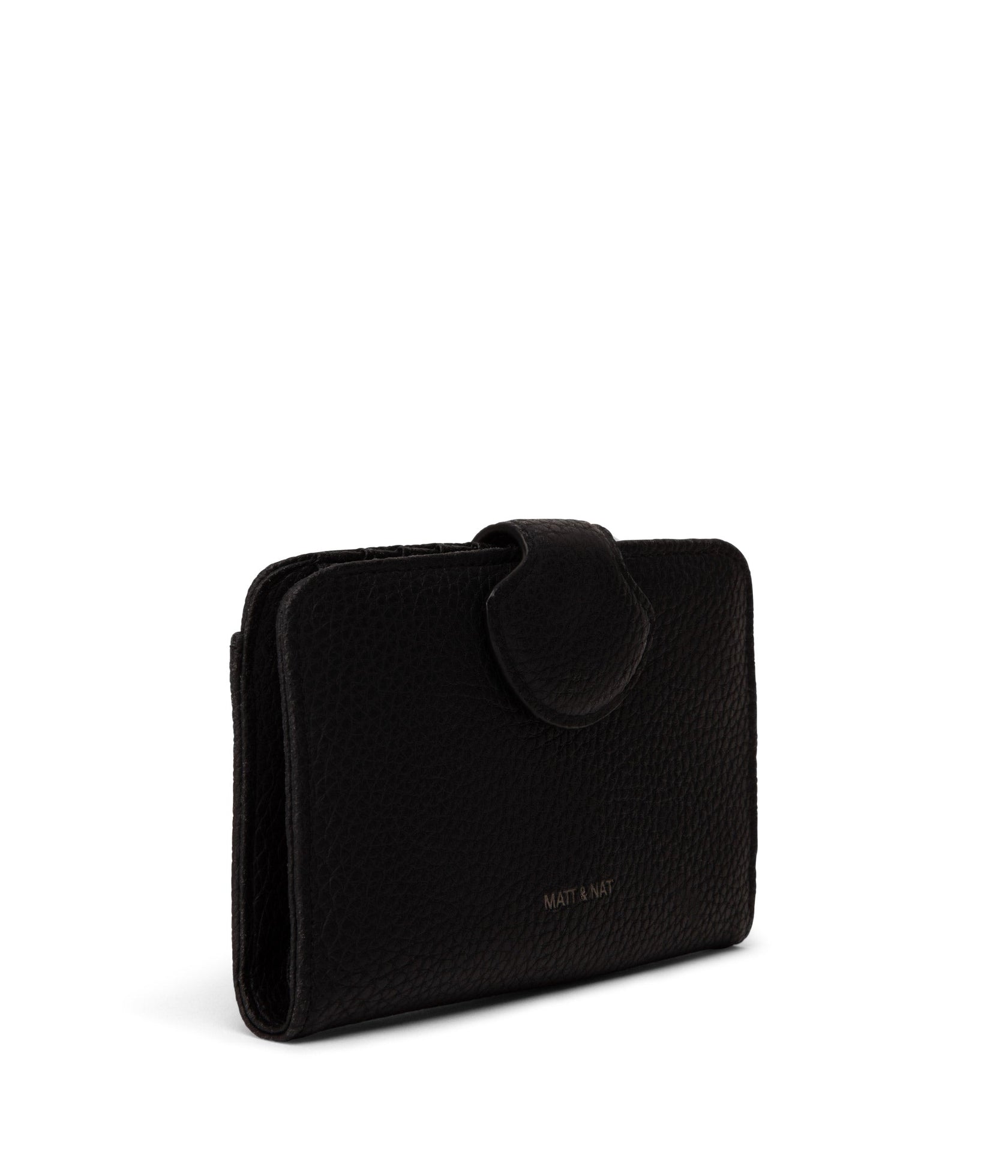 Float Small Recycled Wallet in Black from Matt & Nat