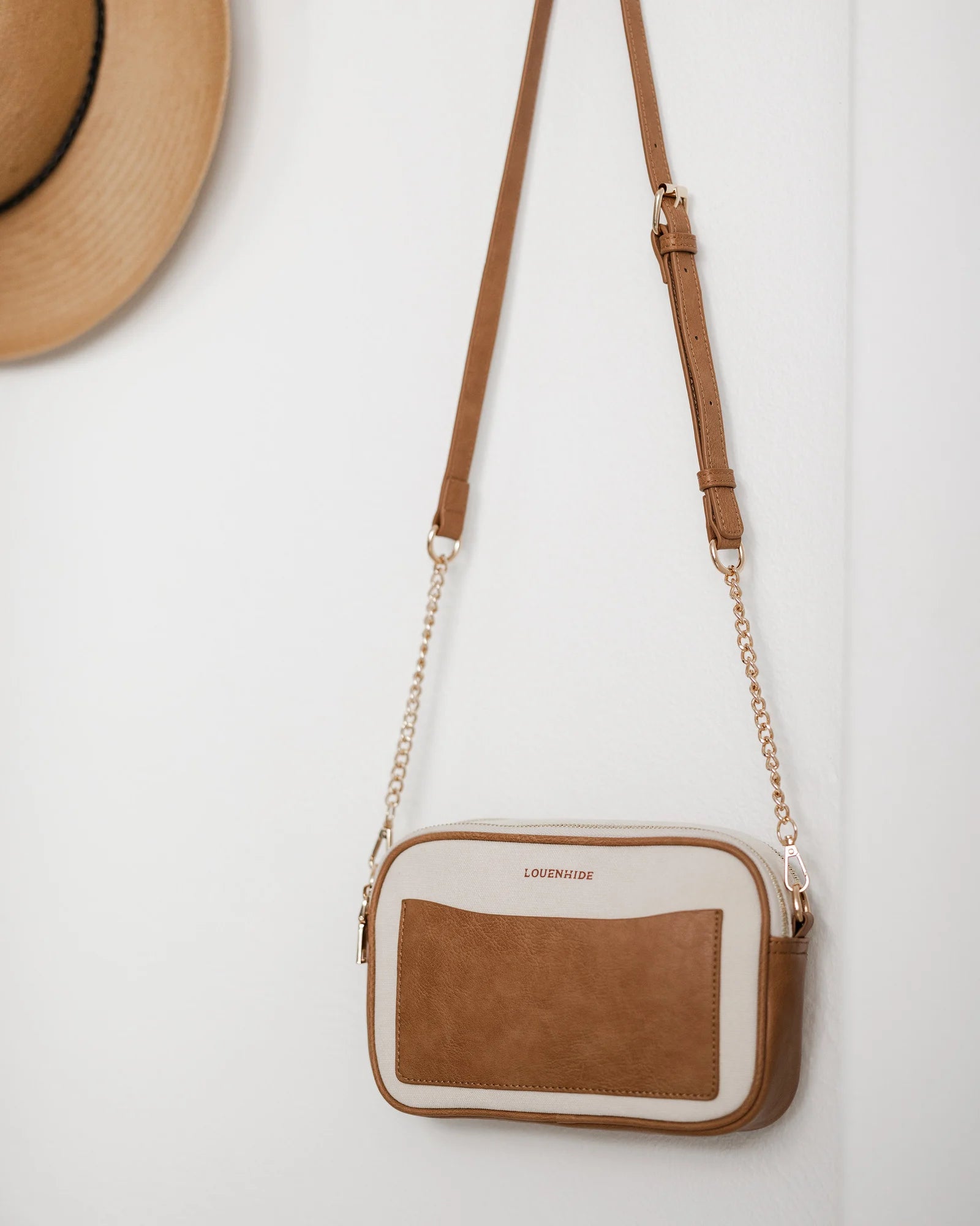 Louenhide - Jolene Canvas Crossbody Camel