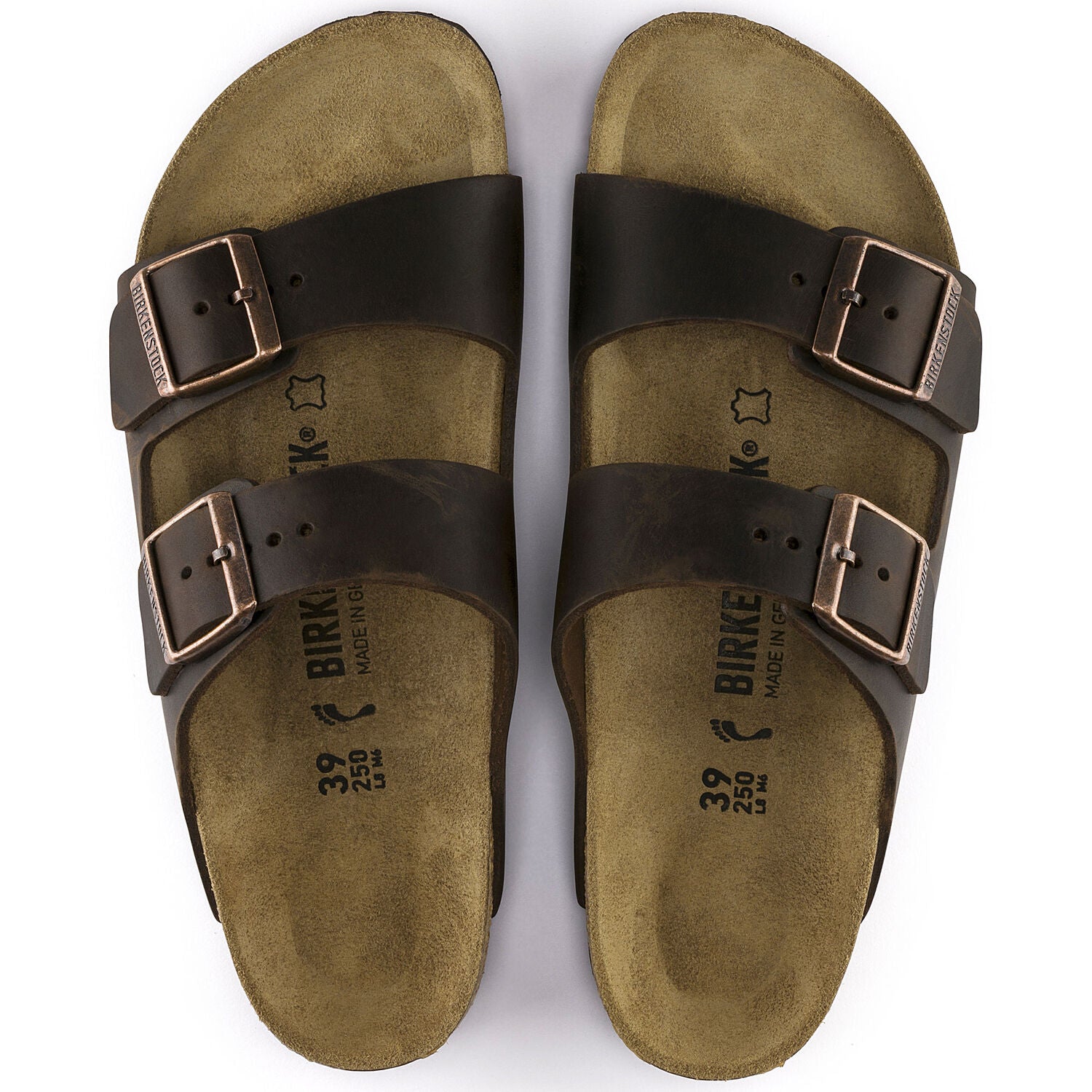 Birkenstock - Arizona Oiled Leather Habana 0052531