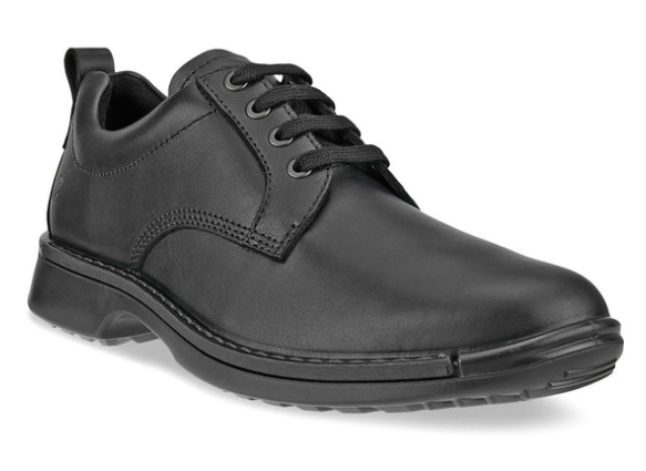 ECCO MENS FUSION PLAIN TOE - BLACK