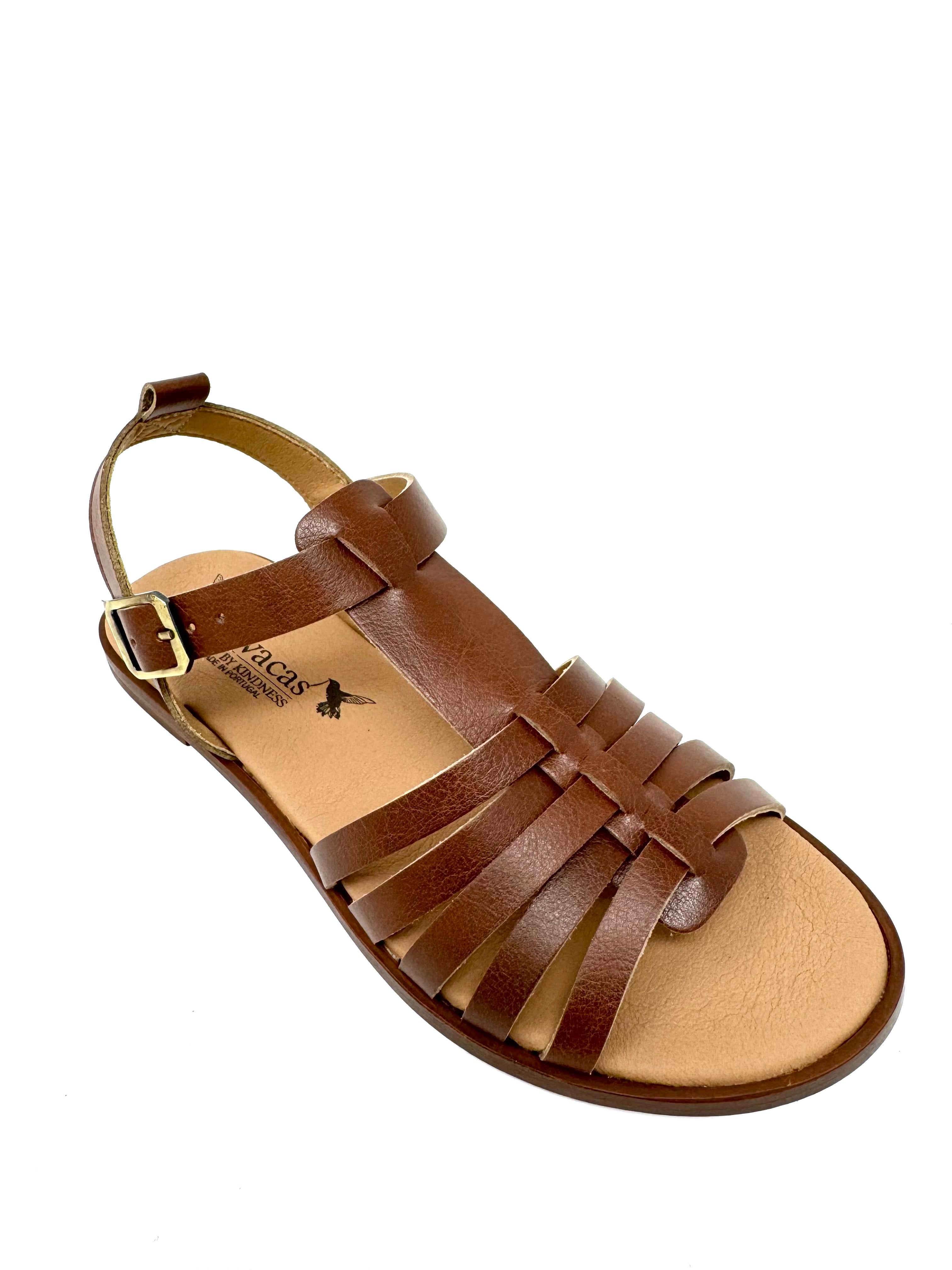 Alexandra Sandal in Tan from Novacas