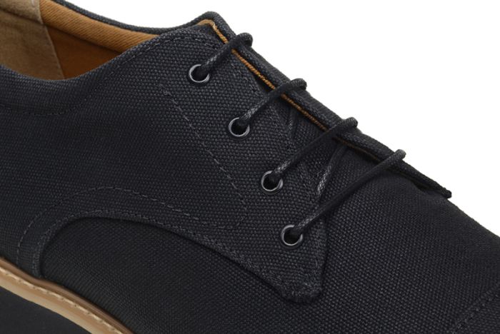 Victor Oxford in Black Canvas from Ahimsa (Wide Width)