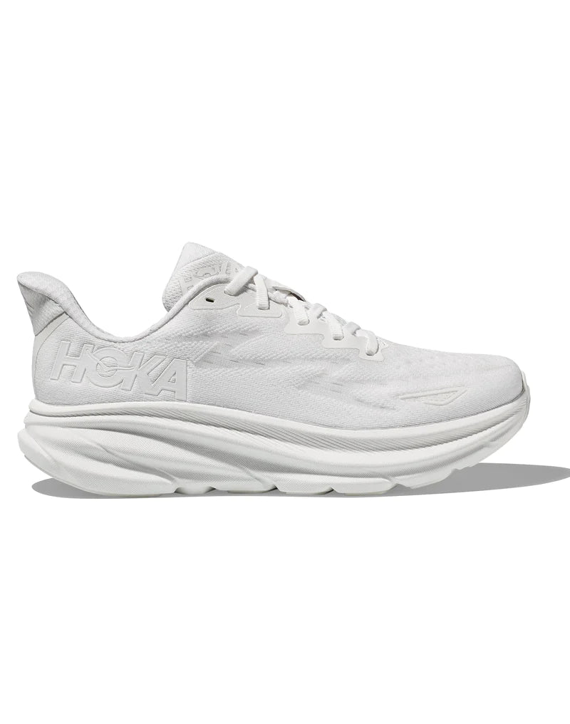 HOKA MENS CLIFTON 9 - WHITE