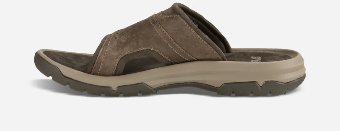 TEVA MEN'S LANGDON SLIDE - WALNUT