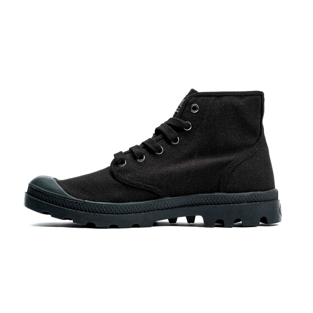 Women's Pampa Hi in Black from Palladium