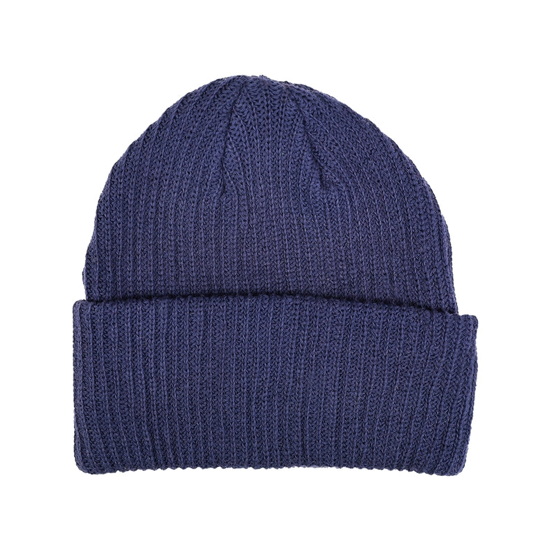 Organic Cotton Beanie in Navy from Rustek