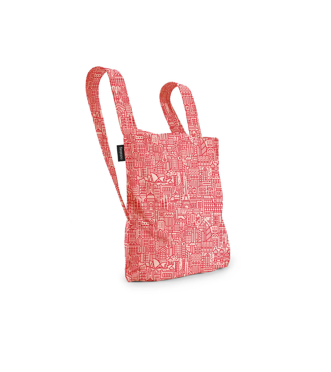 Reusable Tote in City Red from Notabag