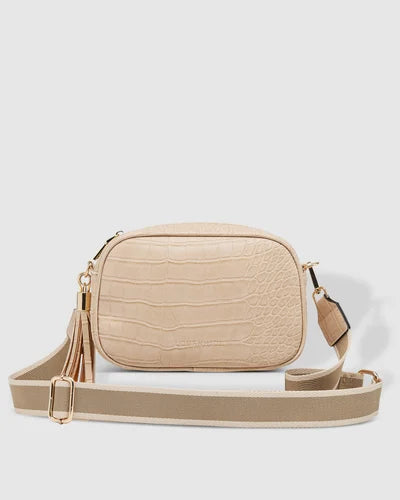 Louenhide - Jacinta Crossbody Croc Butter