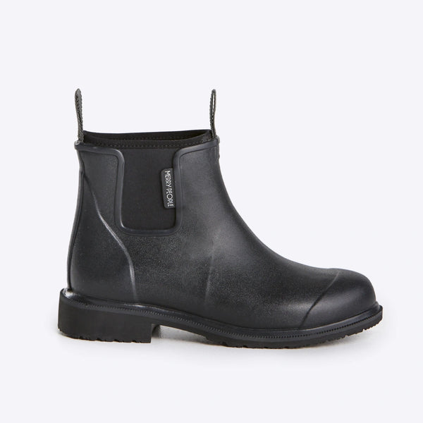 Bobbi Rain Boot in Black from Merry People