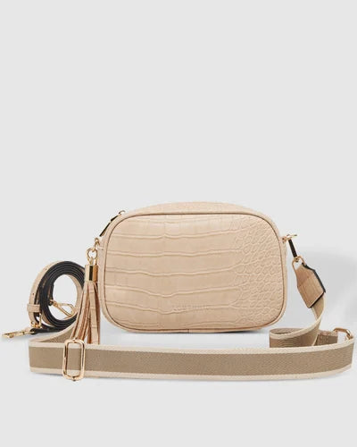 Louenhide - Jacinta Crossbody Croc Butter