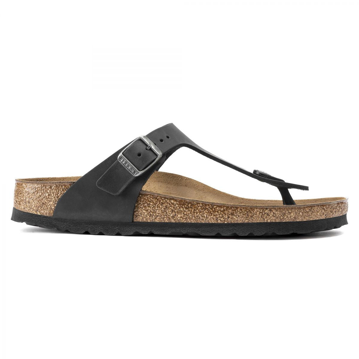 Birkenstock - Gizeh Oiled Leather Black 0845251