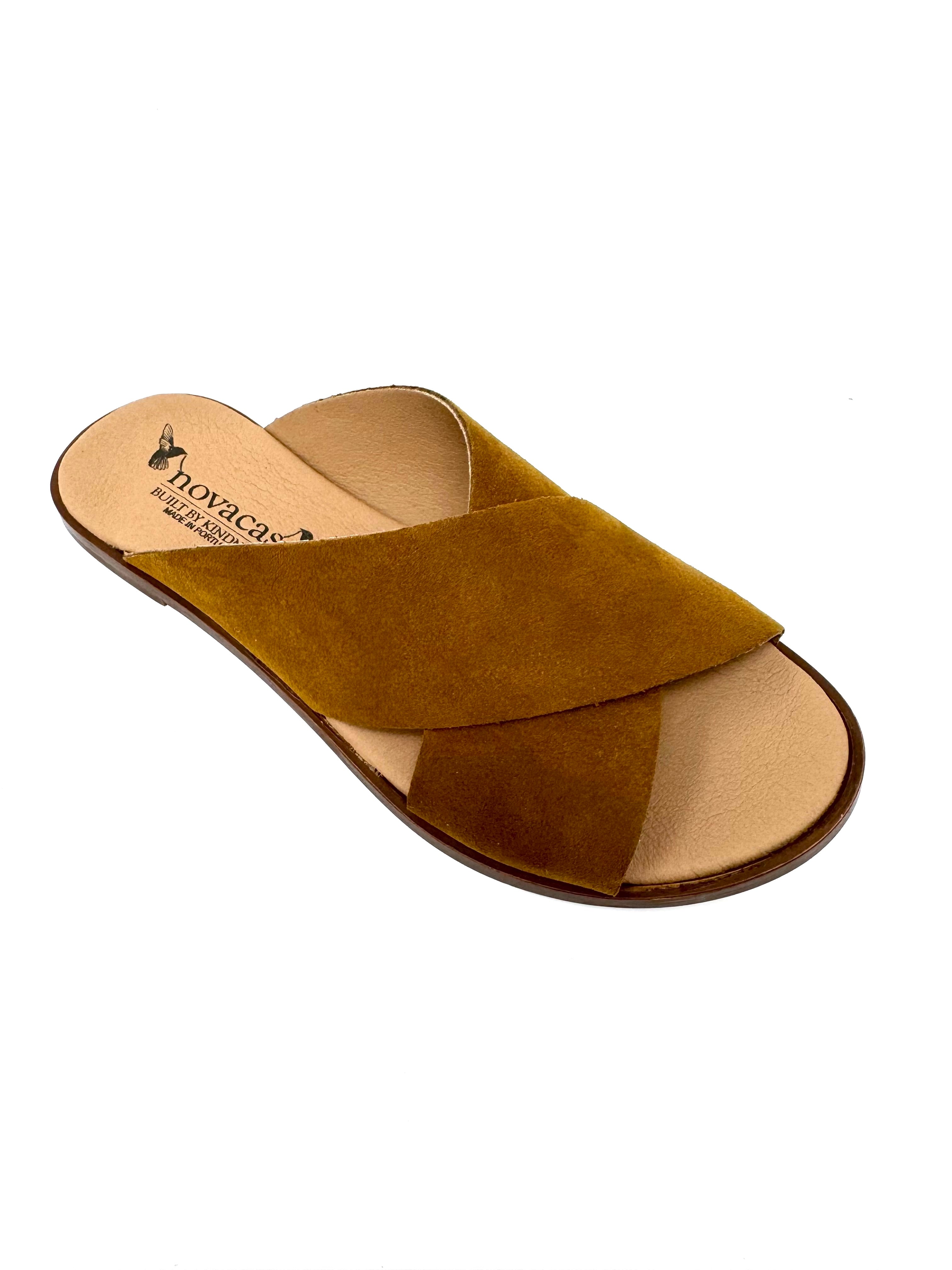 Jamie Slide in Tan from Novacas