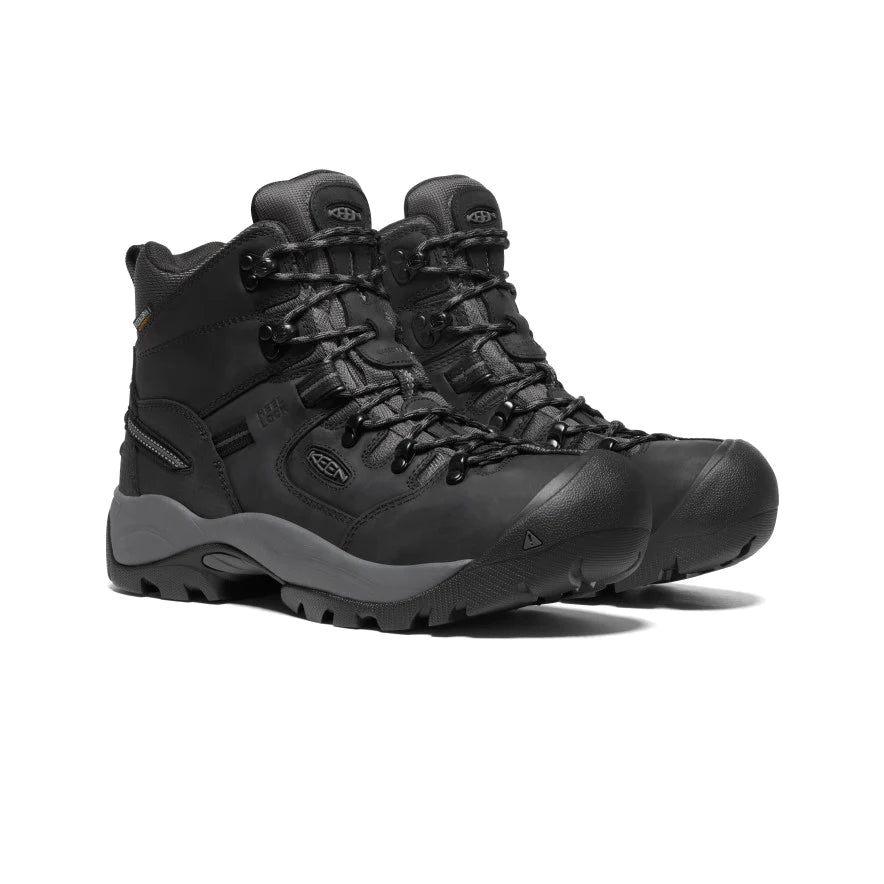 KEEN UTILITY PITTSBURGH ENERGY 6 STEEL TOE - BLACK