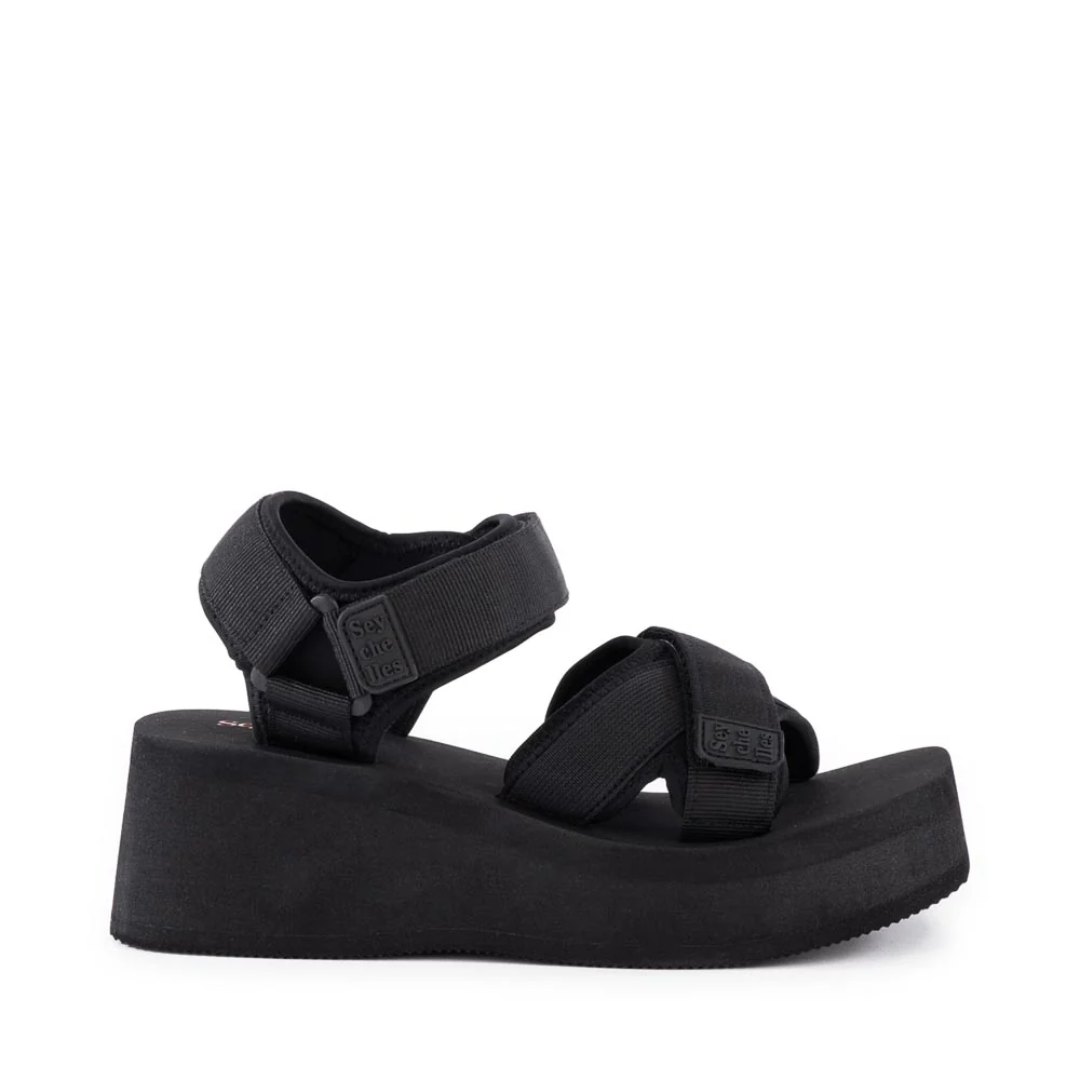 Serenade Sandal in Black from Seychelles