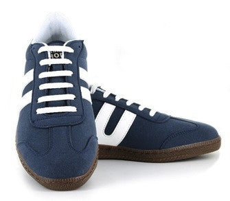 Cheatah Sneaker in Navy from Vegetarian Shoes