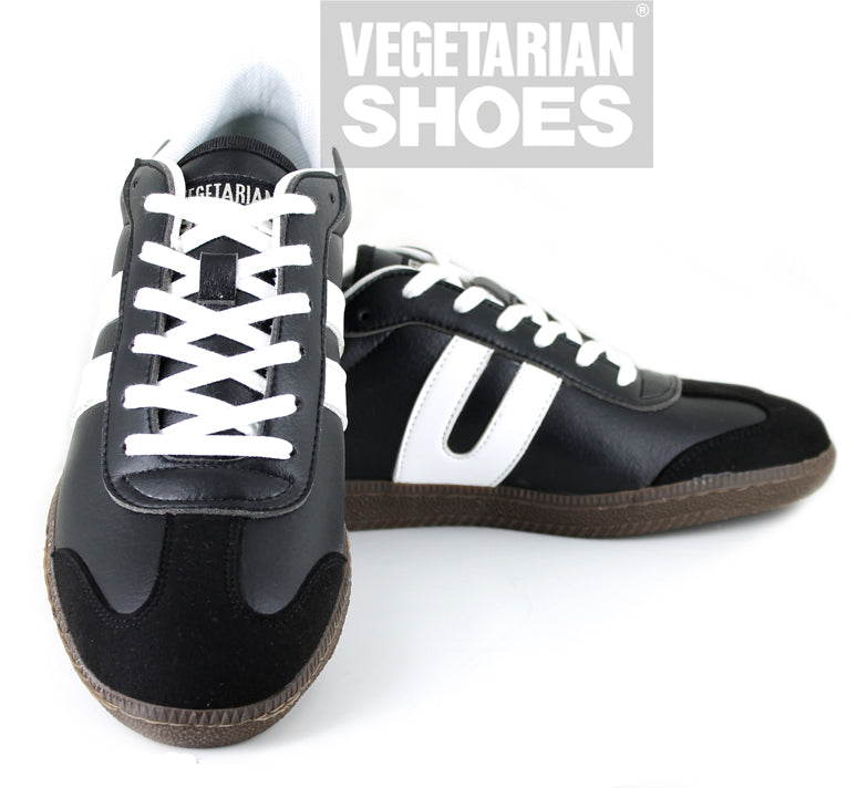 Cheatah Sneaker in Black from Vegetarian Shoes