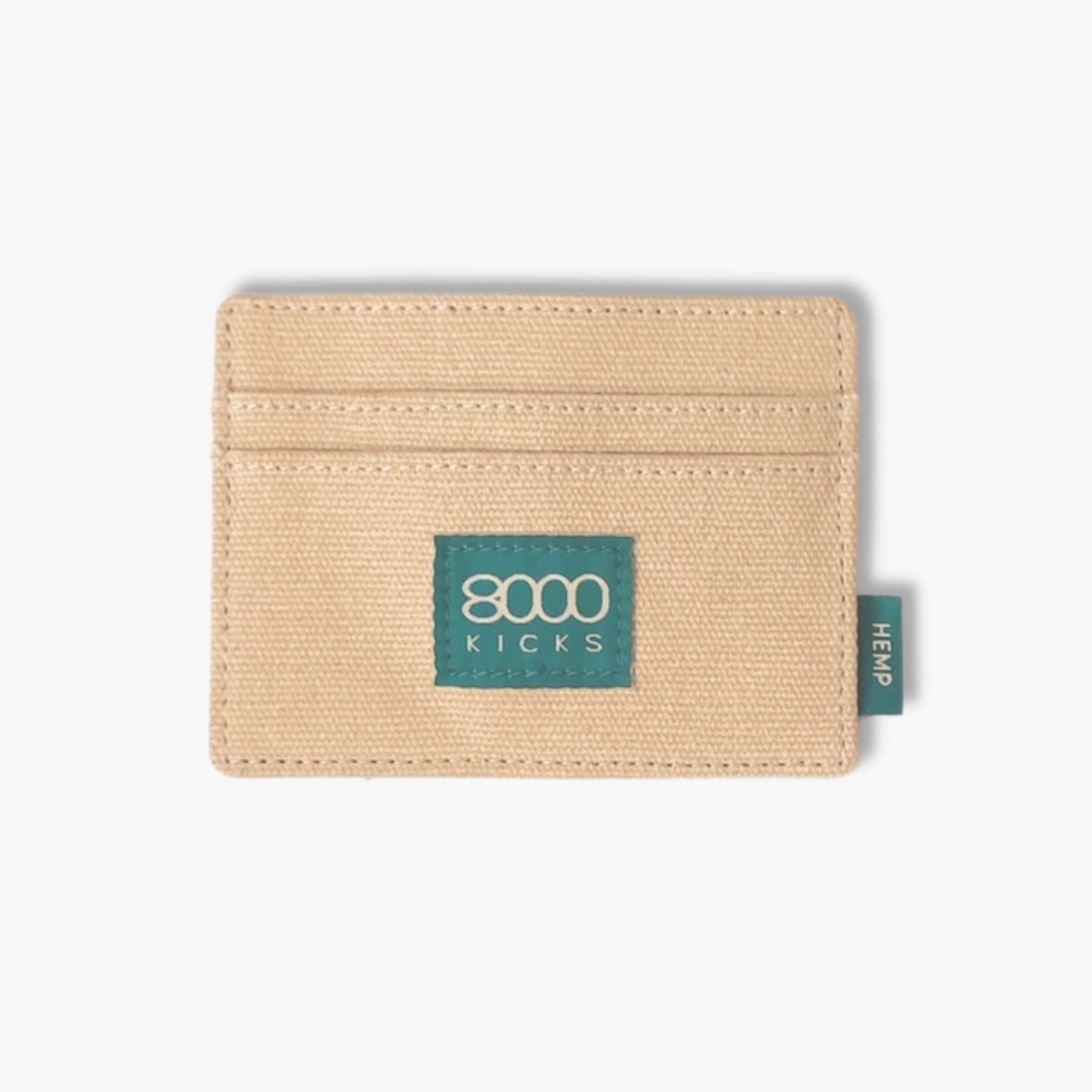 Hemp Cardholder in Natural from 8000kicks