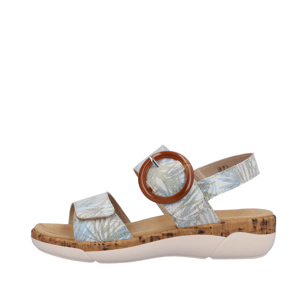 REMONTE R6853 SANDAL - WHITE/BLUE