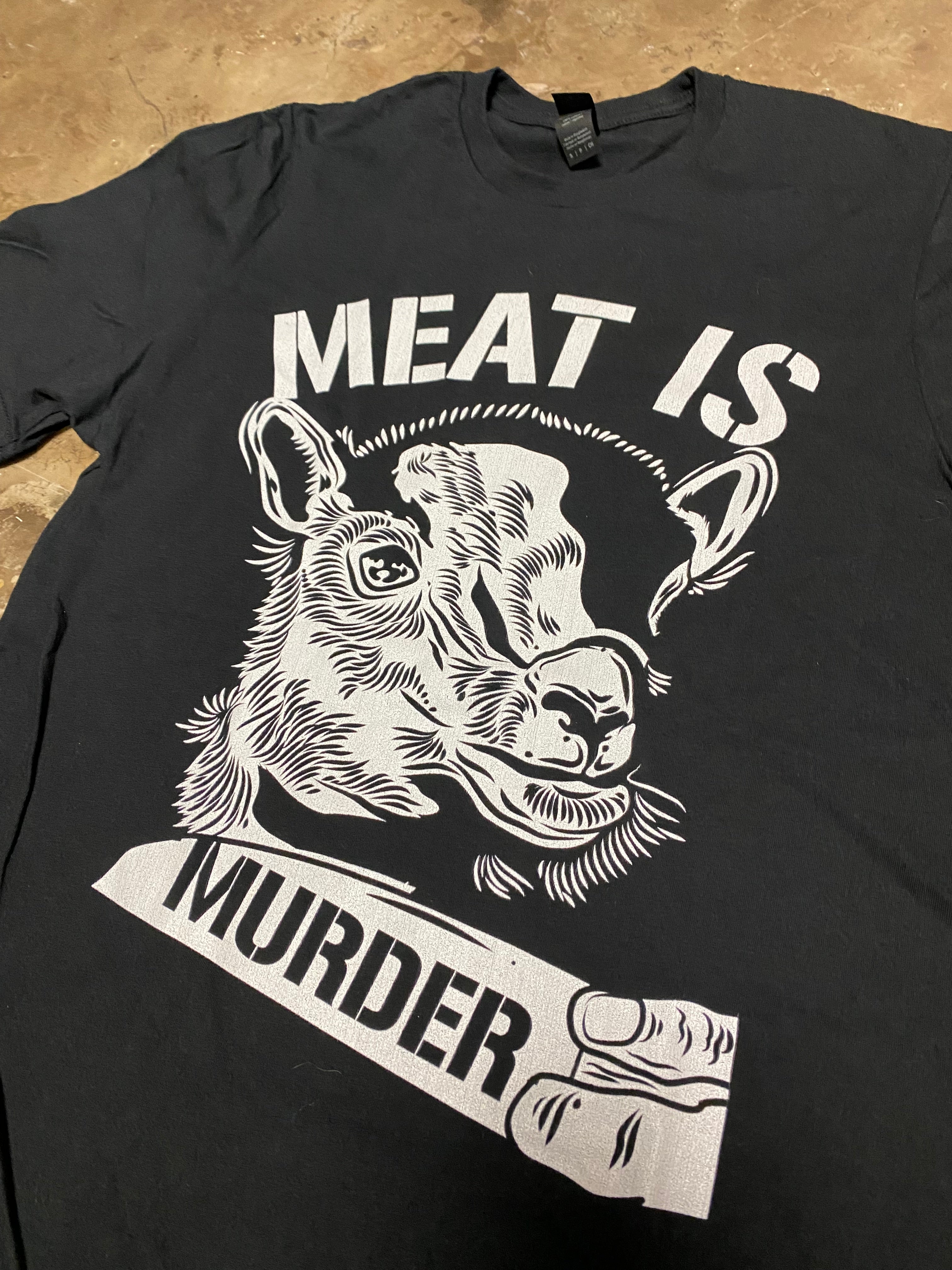 Meat Is Murder Unisex Tee from Praxis