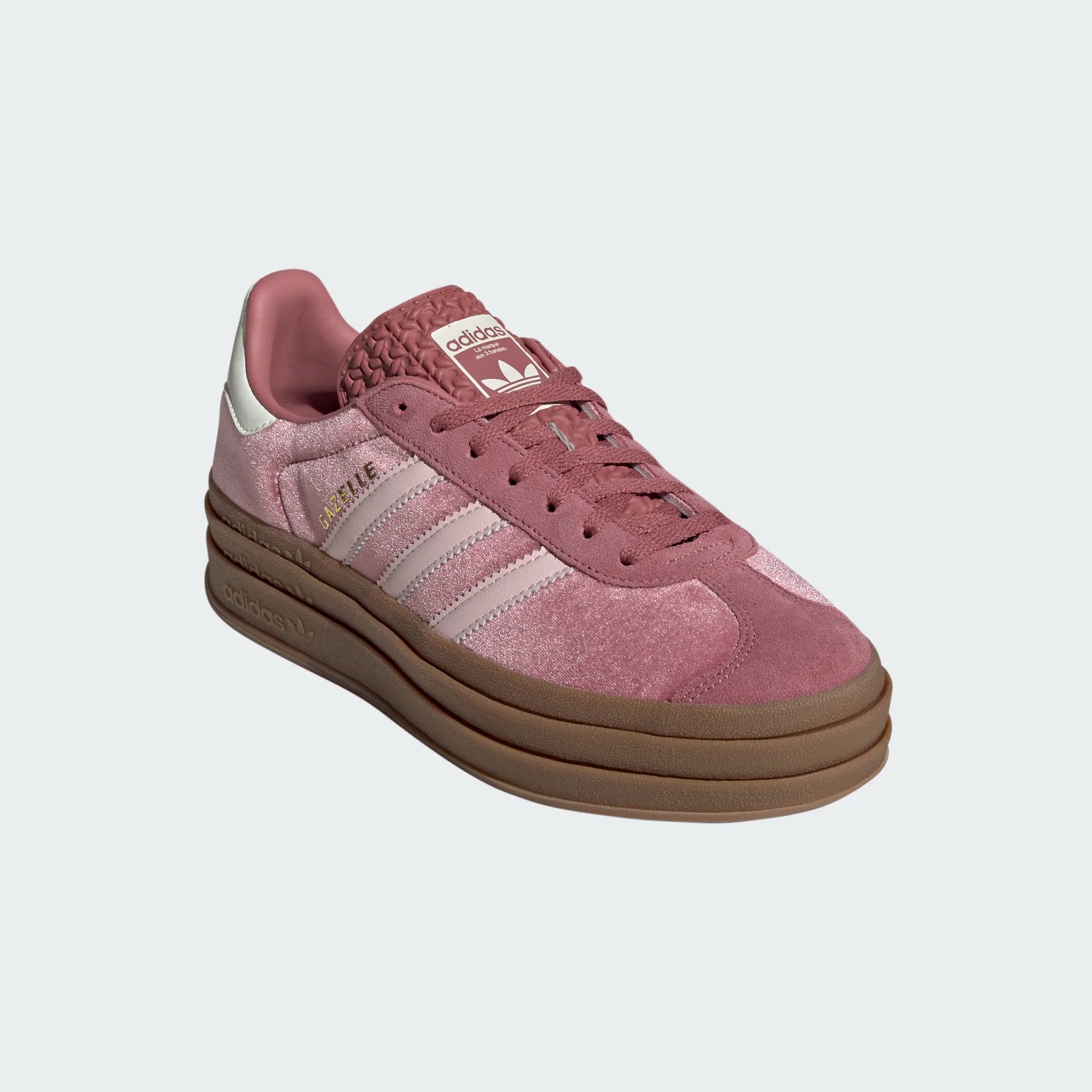 Adidas - Gazelle Bold Sandy Pink Velvet