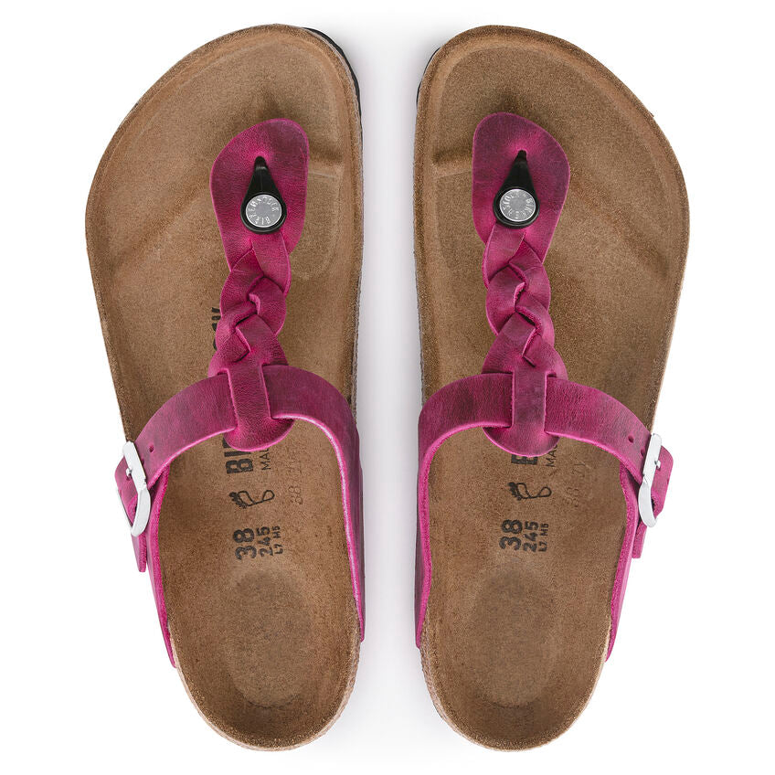 BIRKENSTOCK GIZEH BRAID - FESTIVAL FUCHSIA