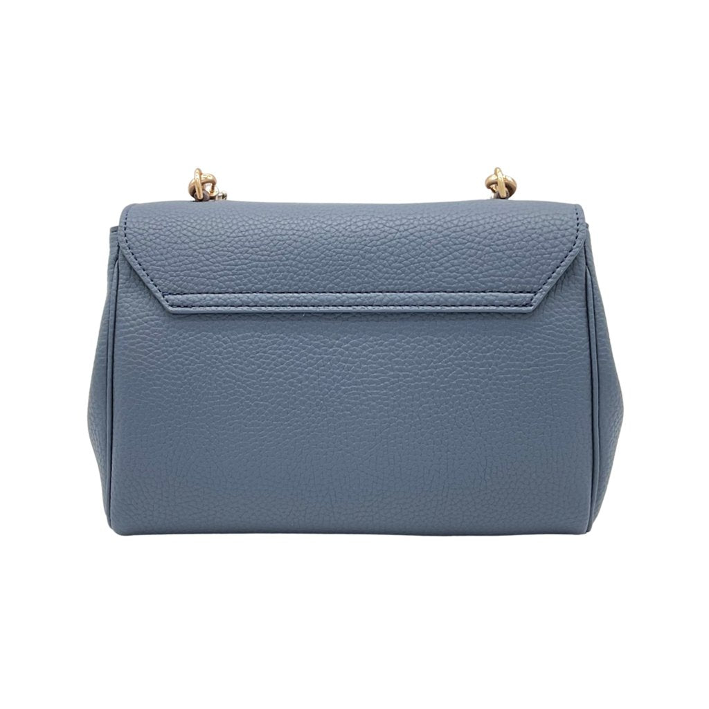 Eloise Soft Satchel in Stone Blue from Angela Roi